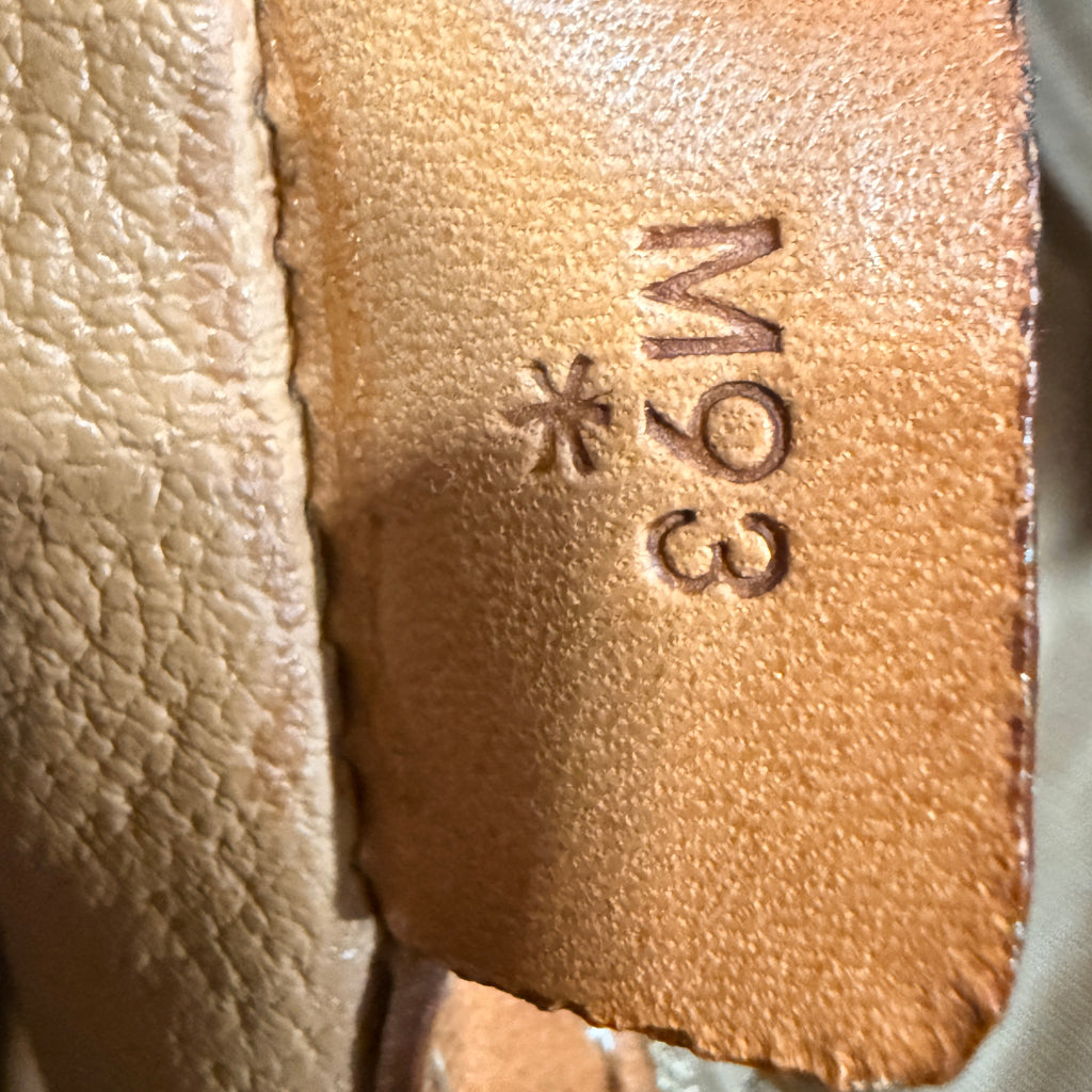 Celine Macadam Handbag Brown