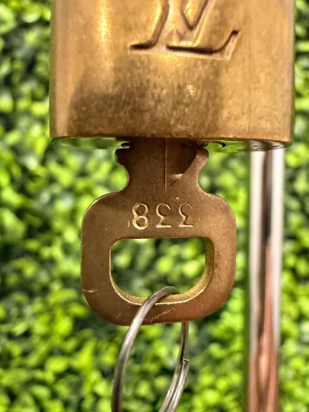 Louis Vuitton Padlock & Key