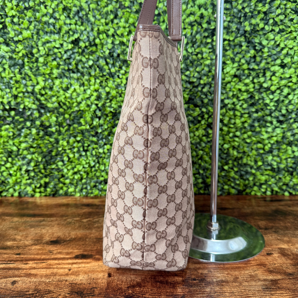 Gucci GG Canvas Bucket Tote Bag