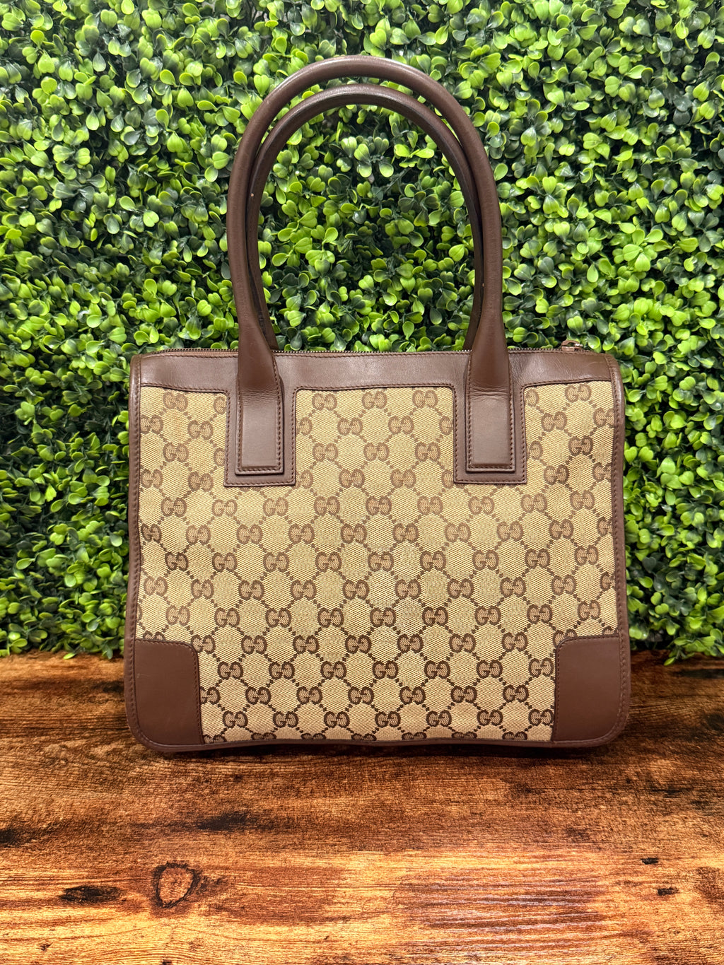 Gucci Brown GG Tote Bag