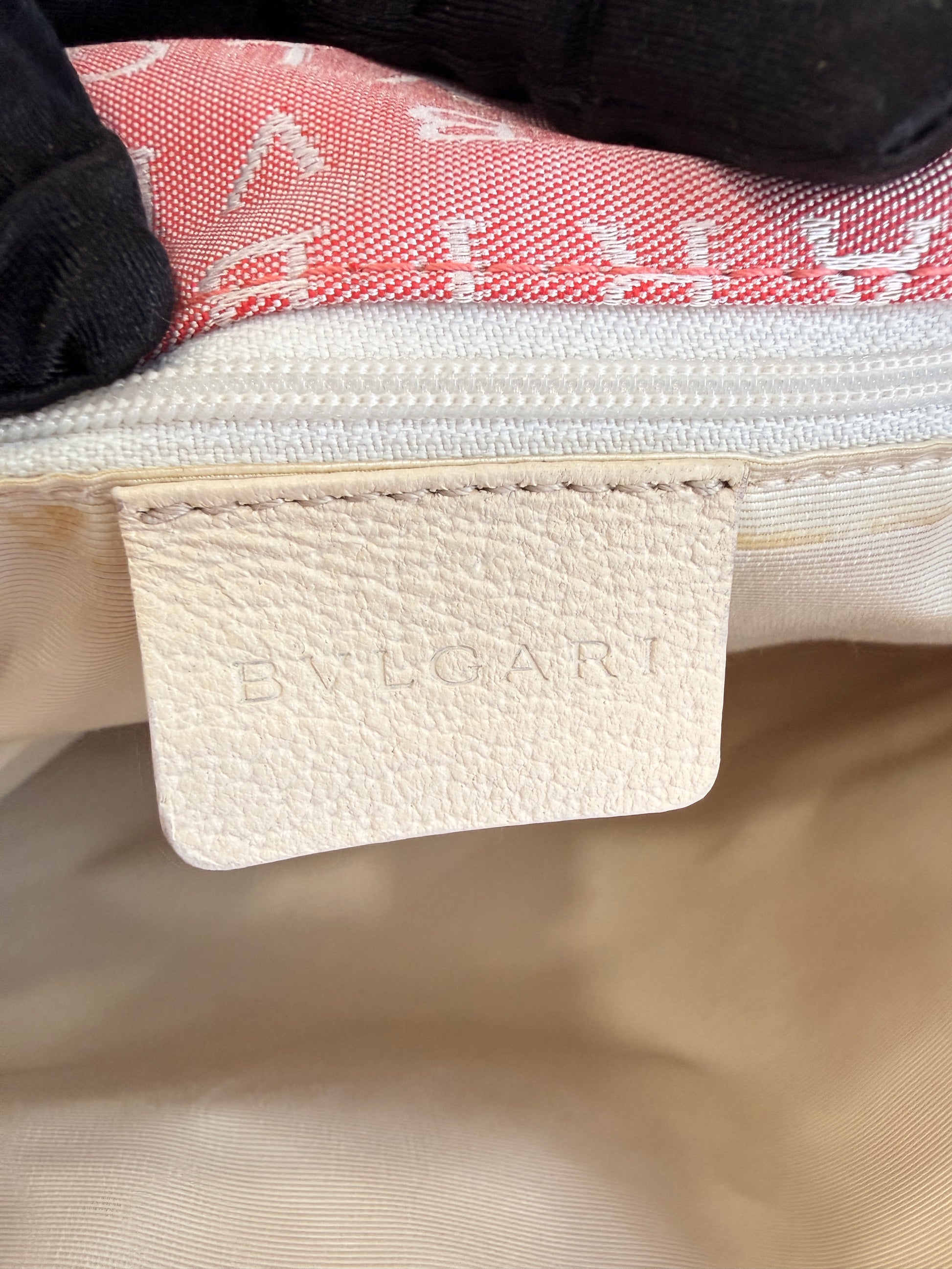 Bvlgari Pink Logomania Tote Bag