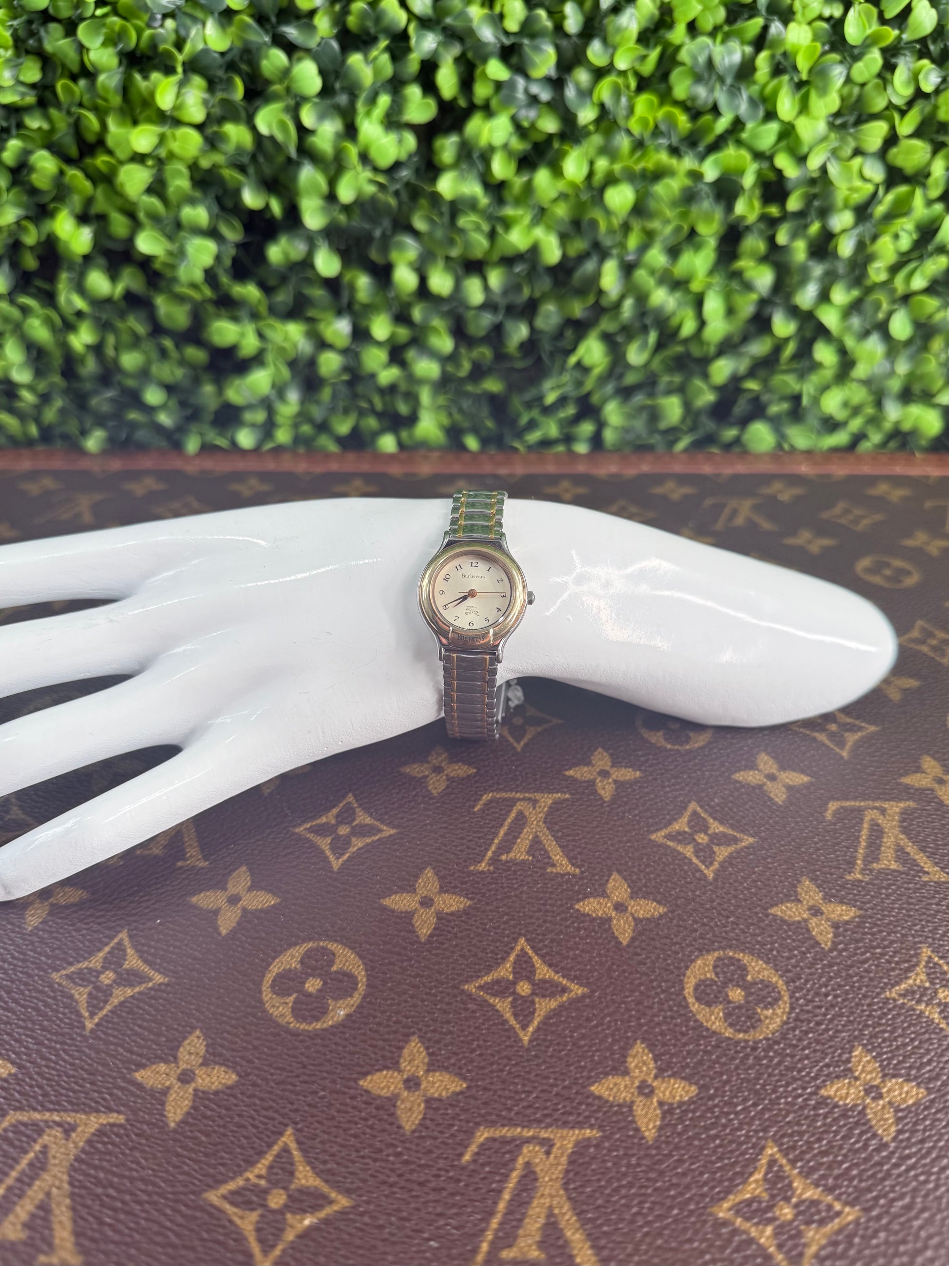 Burberry Vintage Two-Tone Quartz Watch