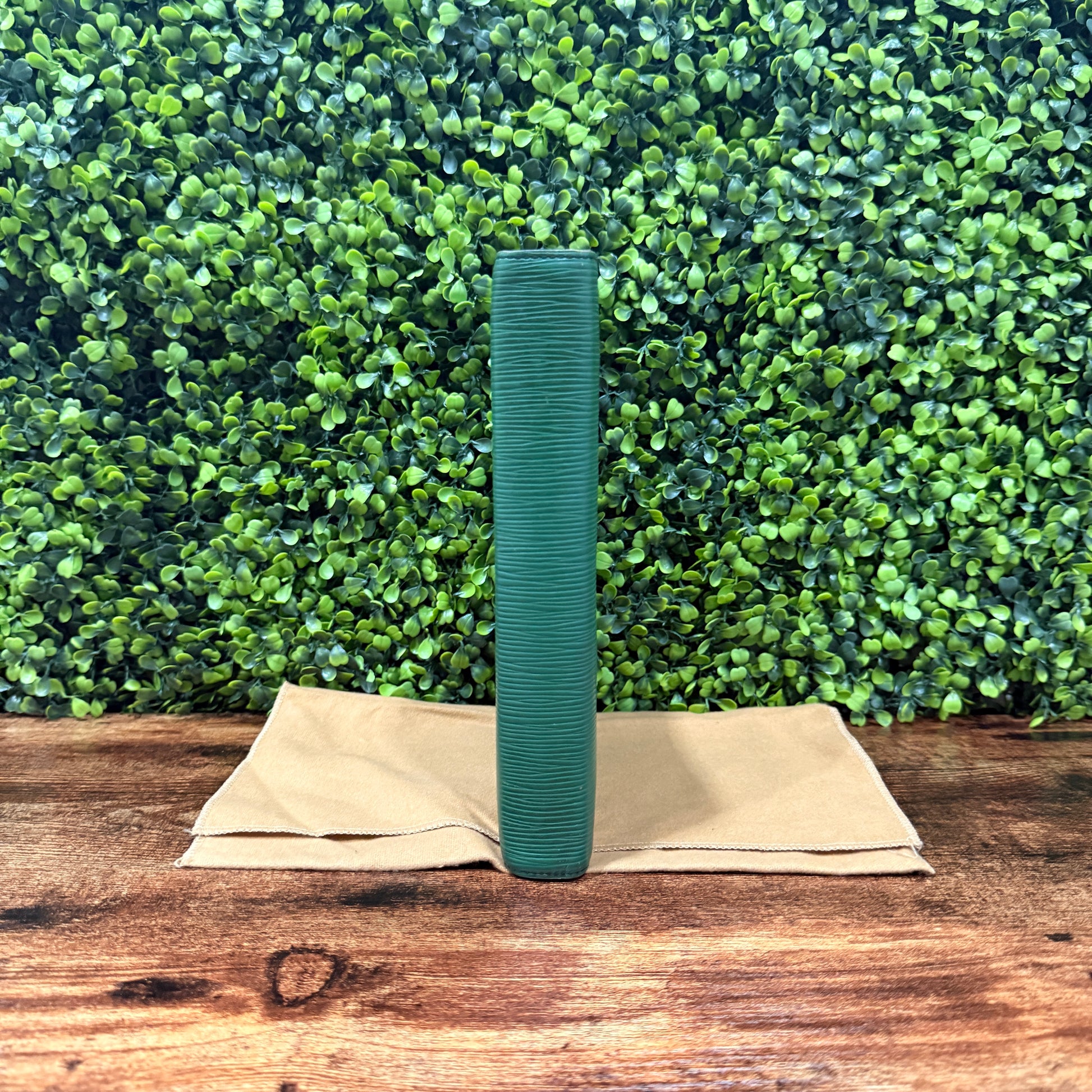 Louis Vuitton Green Epi Leather Agenda GM