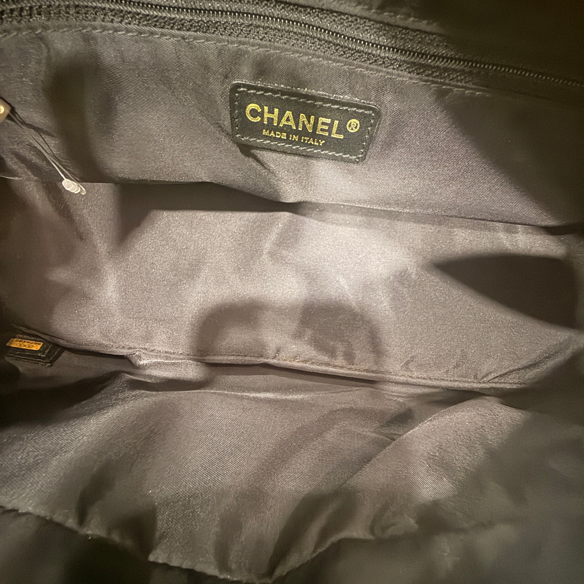 Chanel Nylon Travel Line Boston Bag