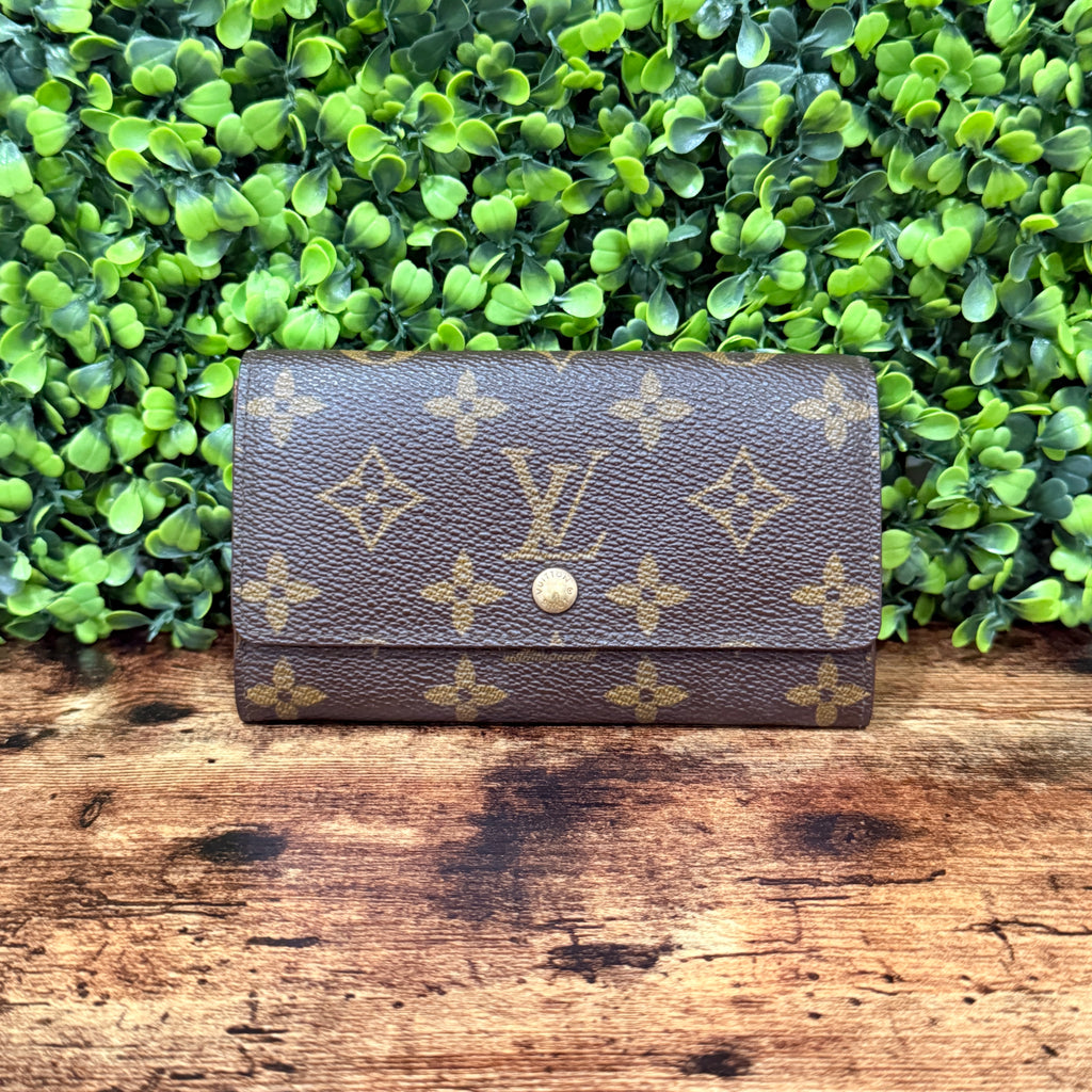 Louis Vuitton Porte Monnaie Wallet Monogram