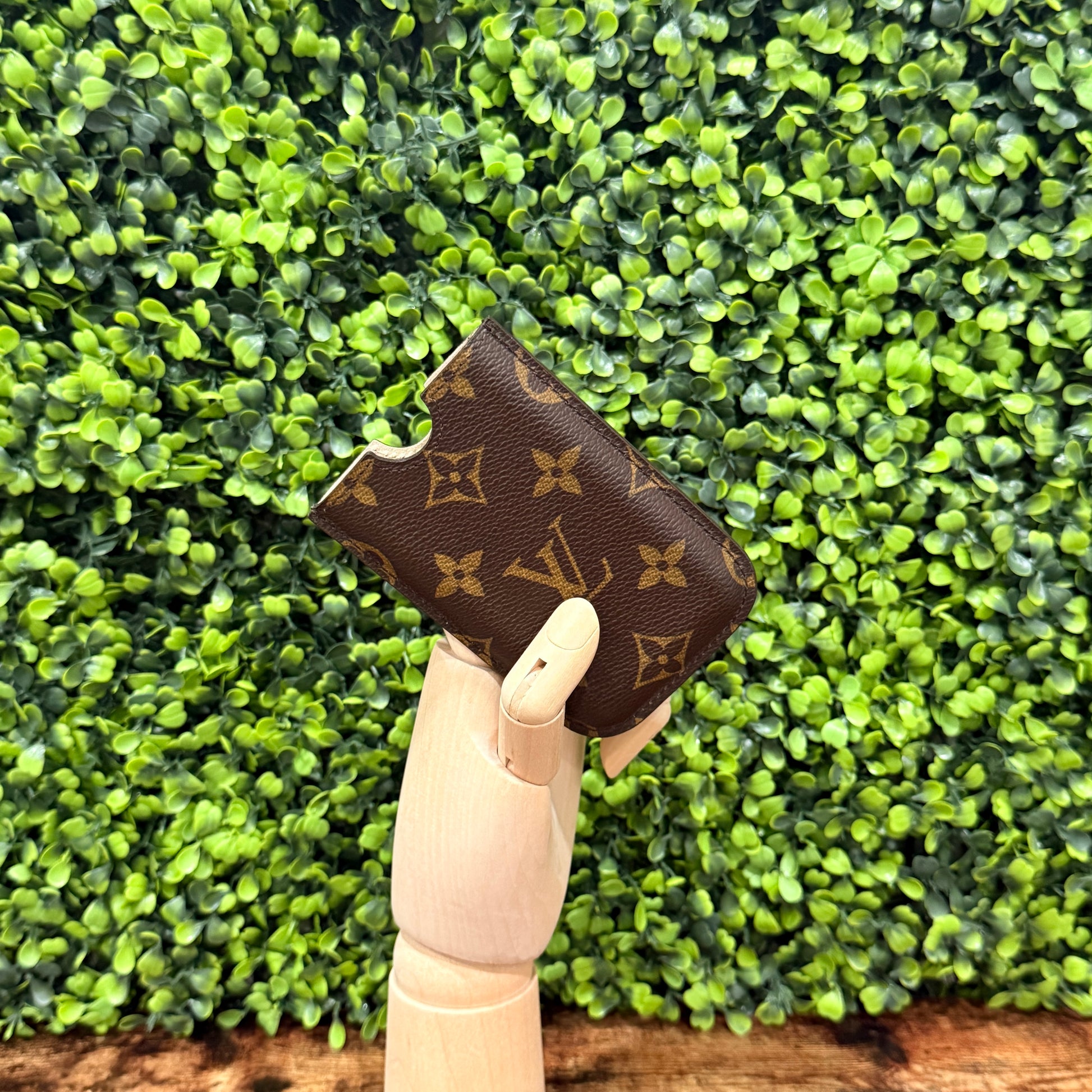 Louis Vuitton Monogram Cell Phone Holder Case