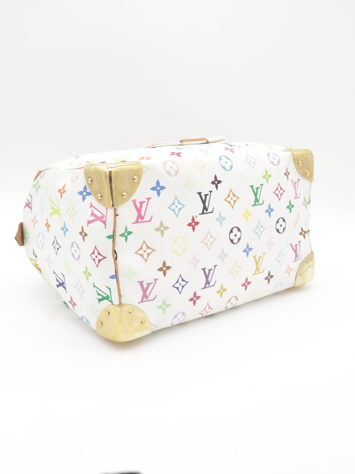 Louis Vuitton Speedy 30 Monogram Multicolor White