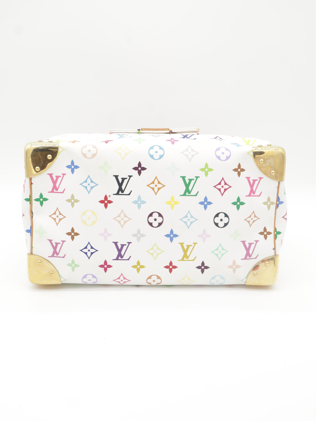 Louis Vuitton Speedy 30 Monogram Multicolor White