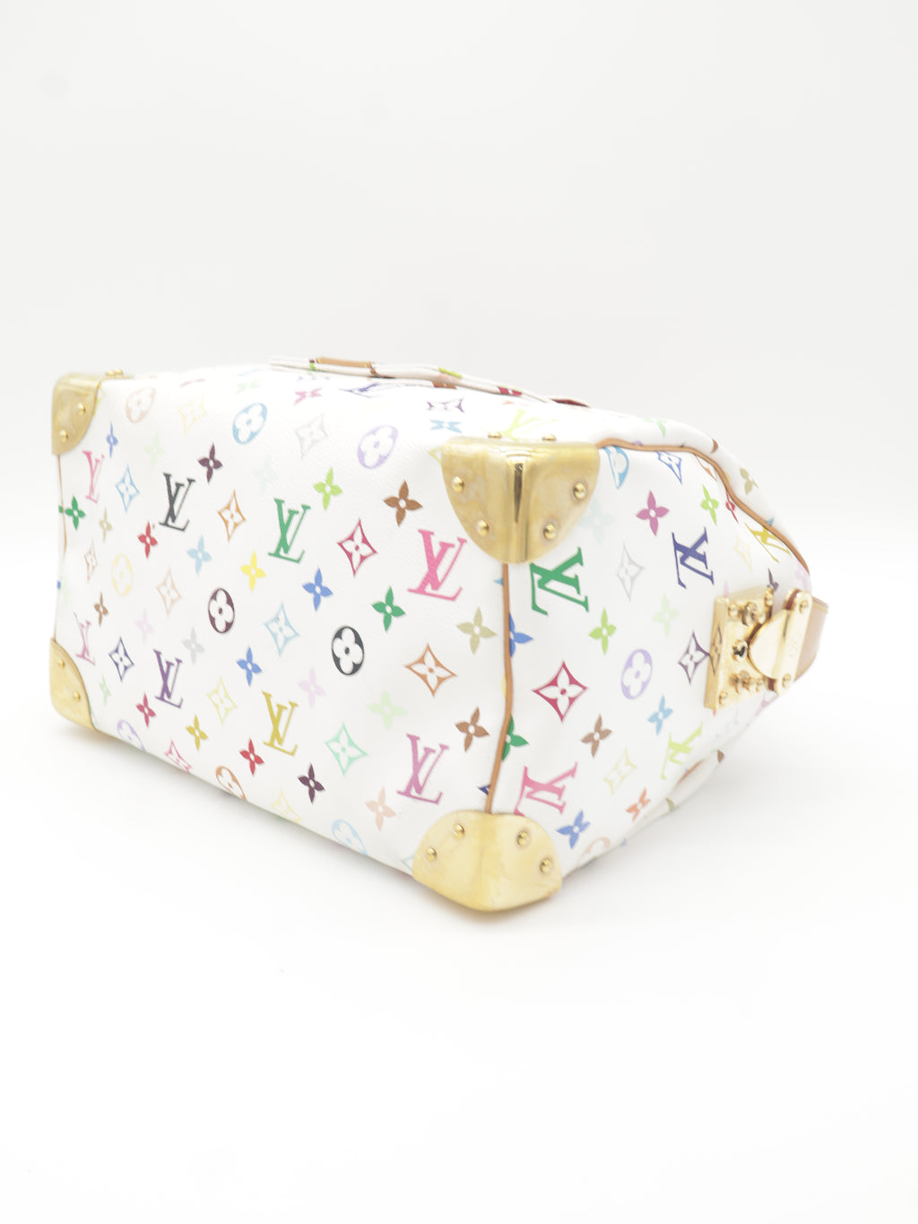 Louis Vuitton Speedy 30 Monogram Multicolor White