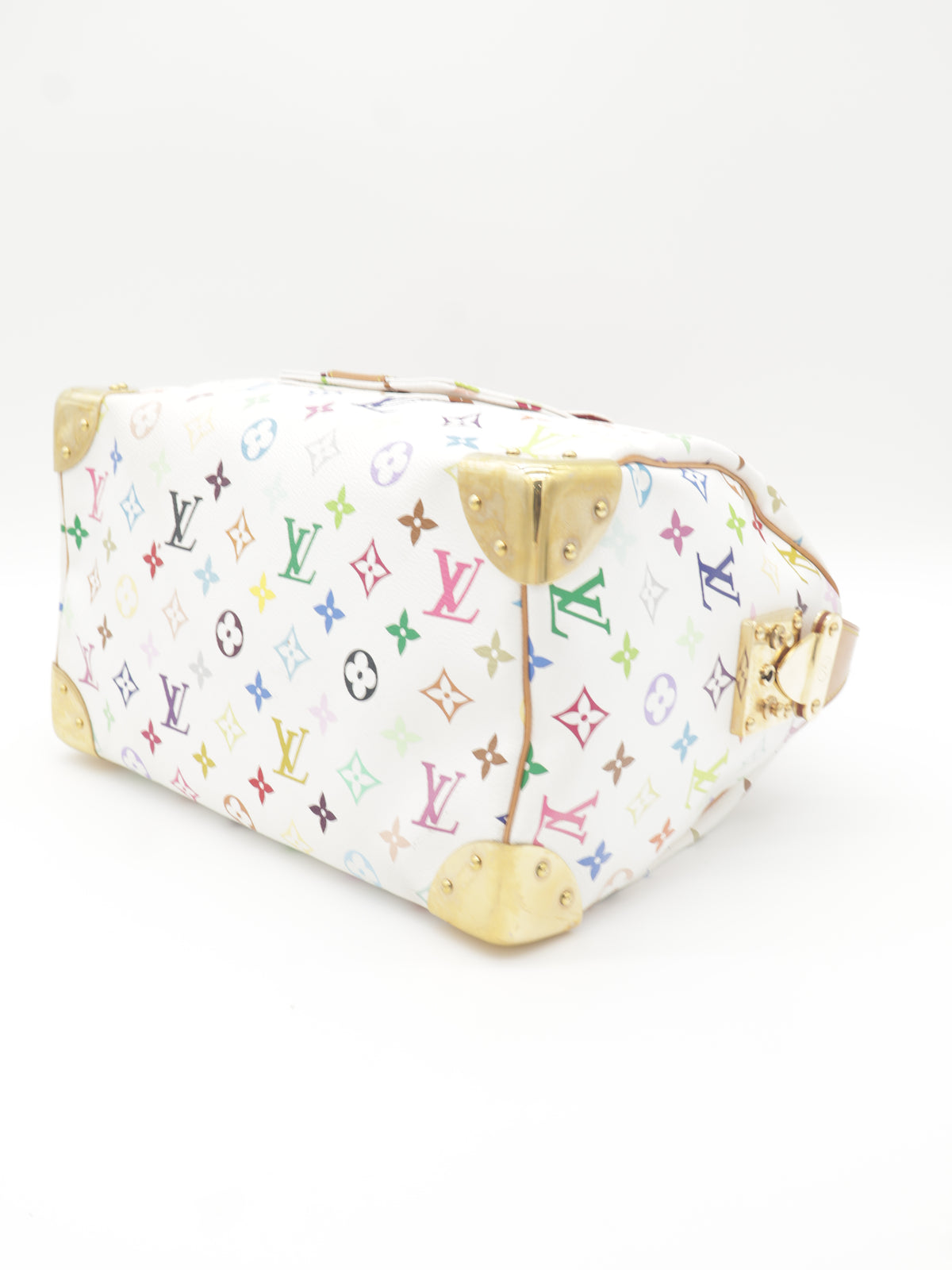 Louis Vuitton Speedy 30 Monogram Multicolor White