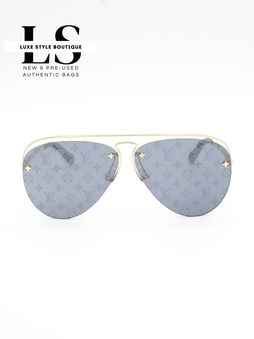 Louis Vuitton Sunglasses Metal Monogram Grease Z1172W
