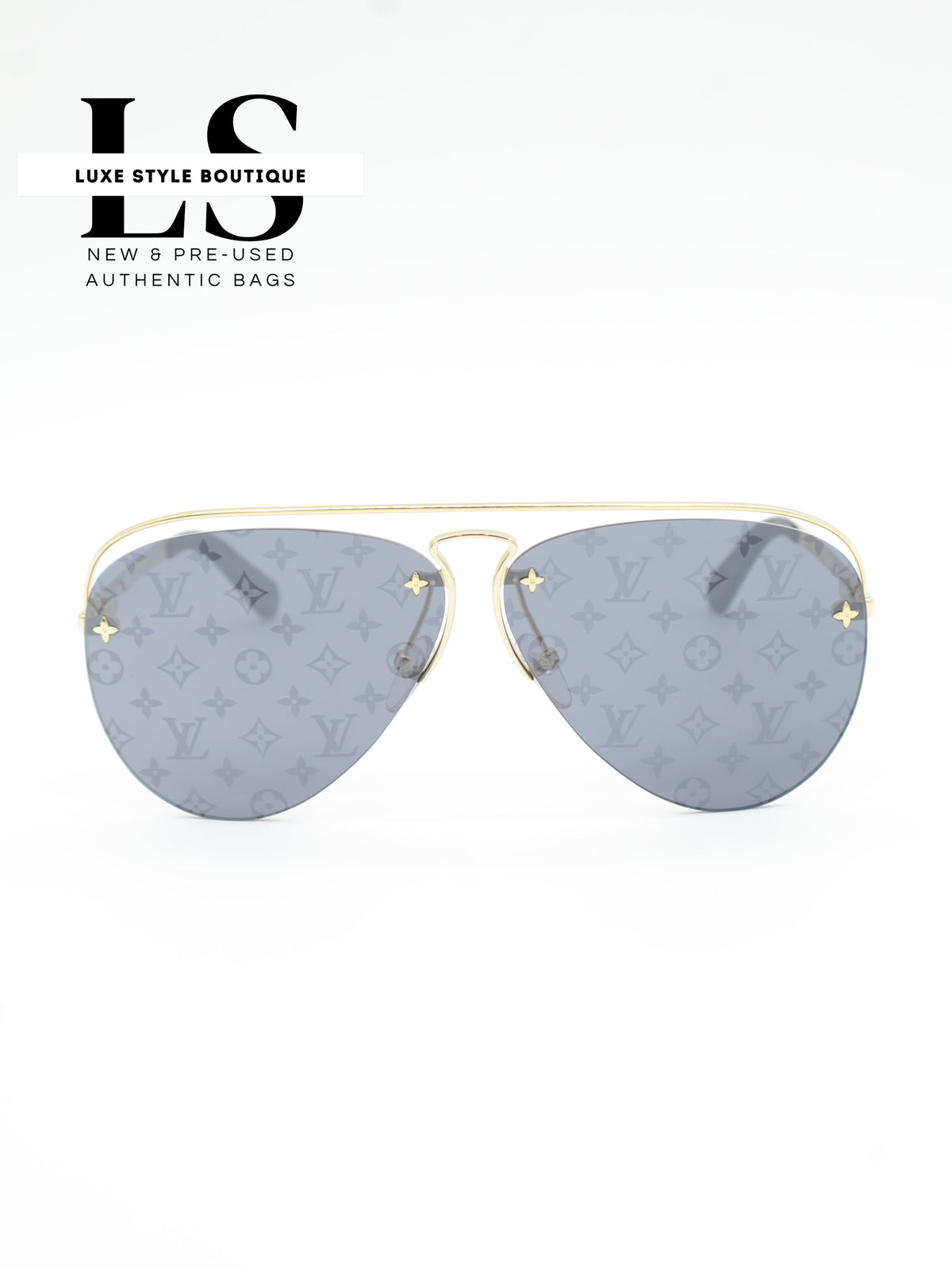 Louis Vuitton Sunglasses Metal Monogram Grease Z1172W