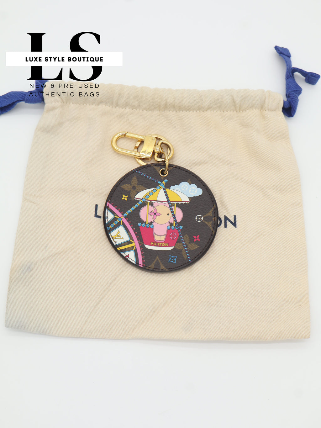 Louis Vuitton Illustre Vivienne Funfair Bag Charm