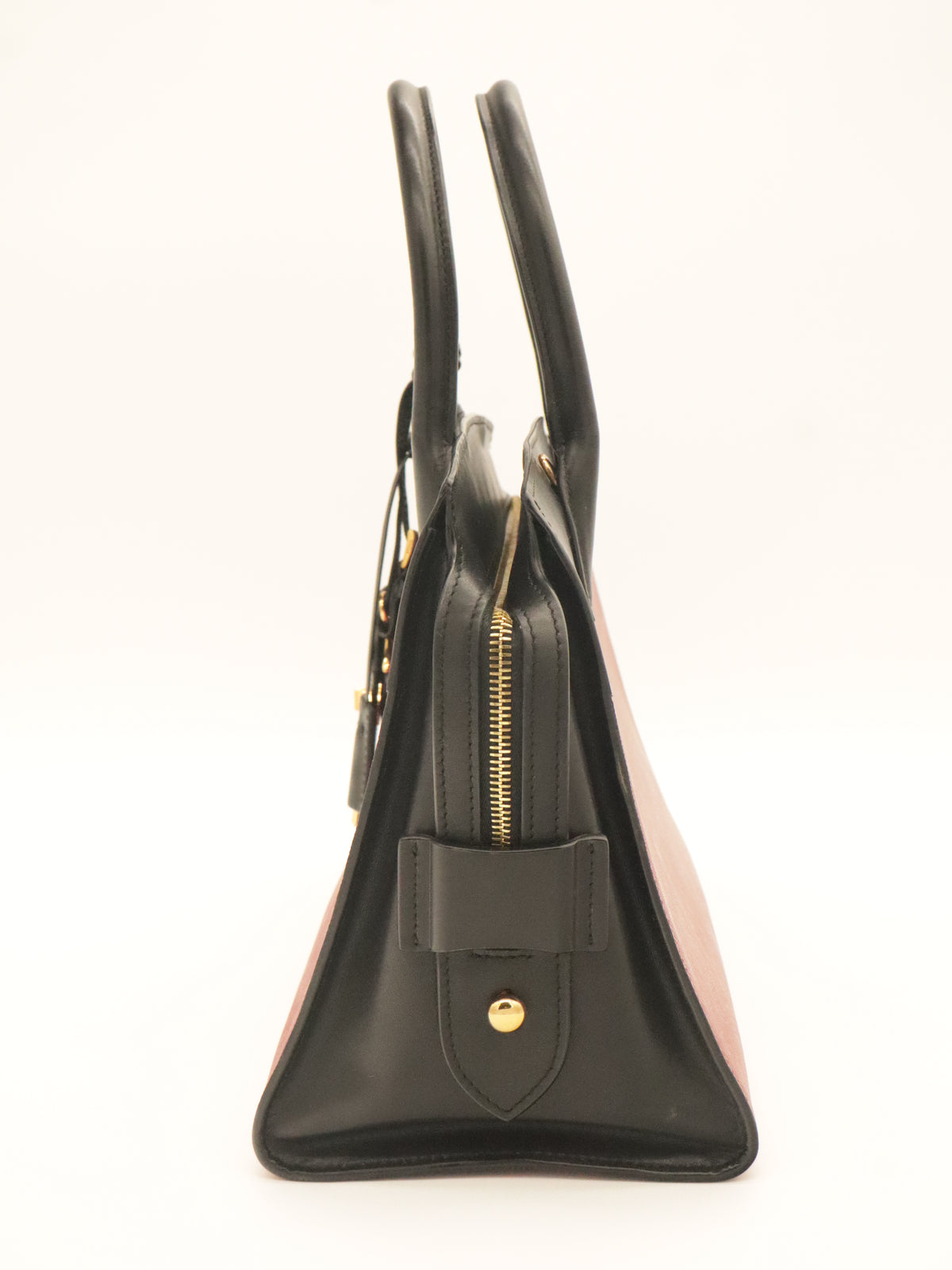 Prada Esplanade Saffiano Leather Bicolor Red/Black