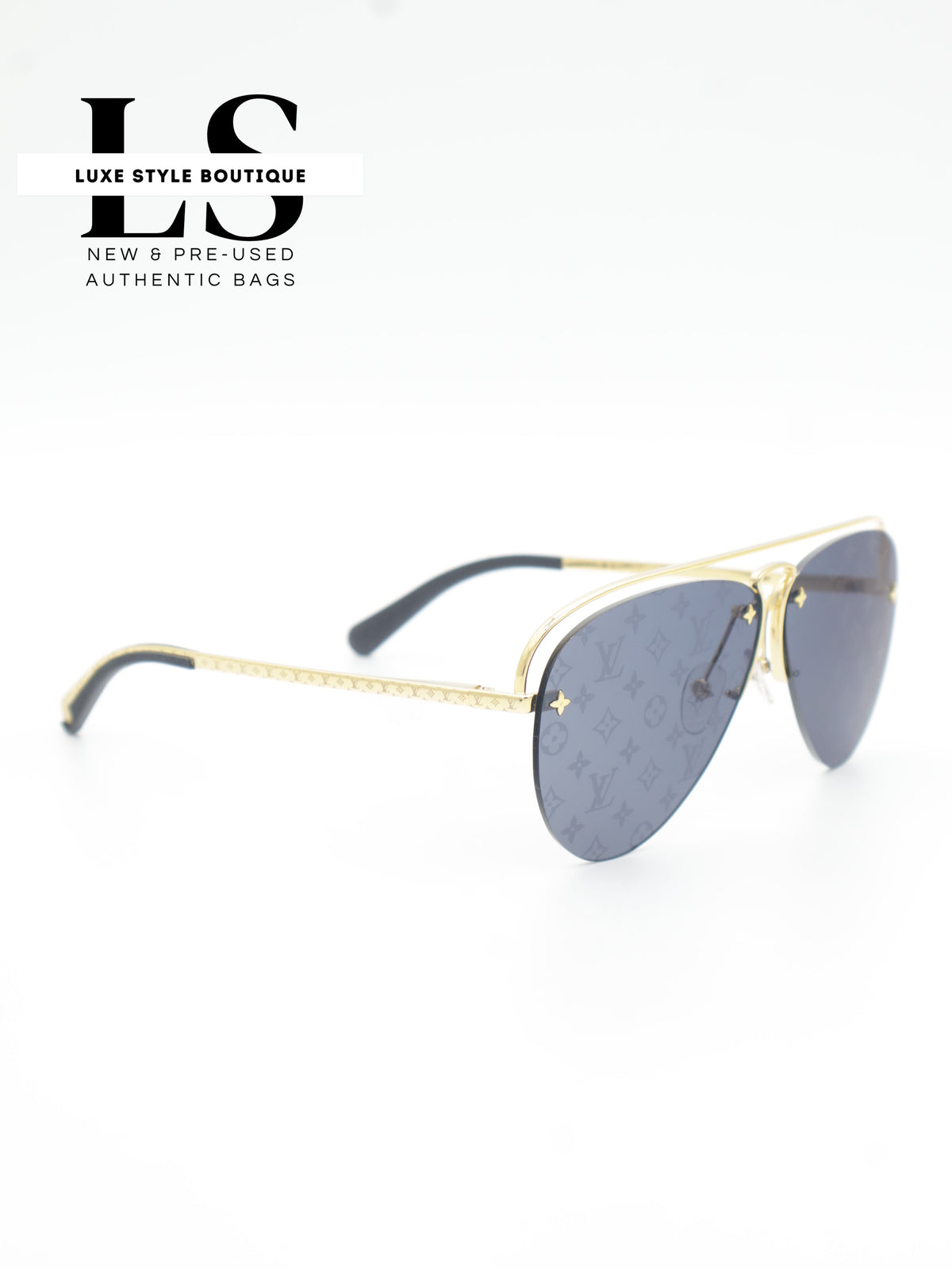 Louis Vuitton Sunglasses Metal Monogram Grease Z1172W
