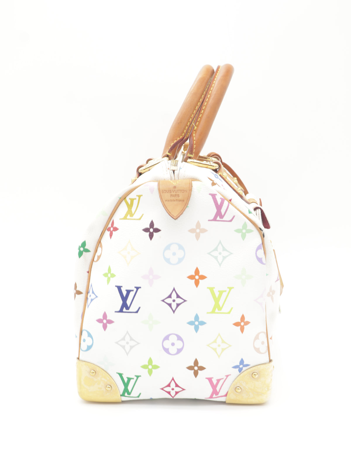 Louis Vuitton Speedy 30 Monogram Multicolor White