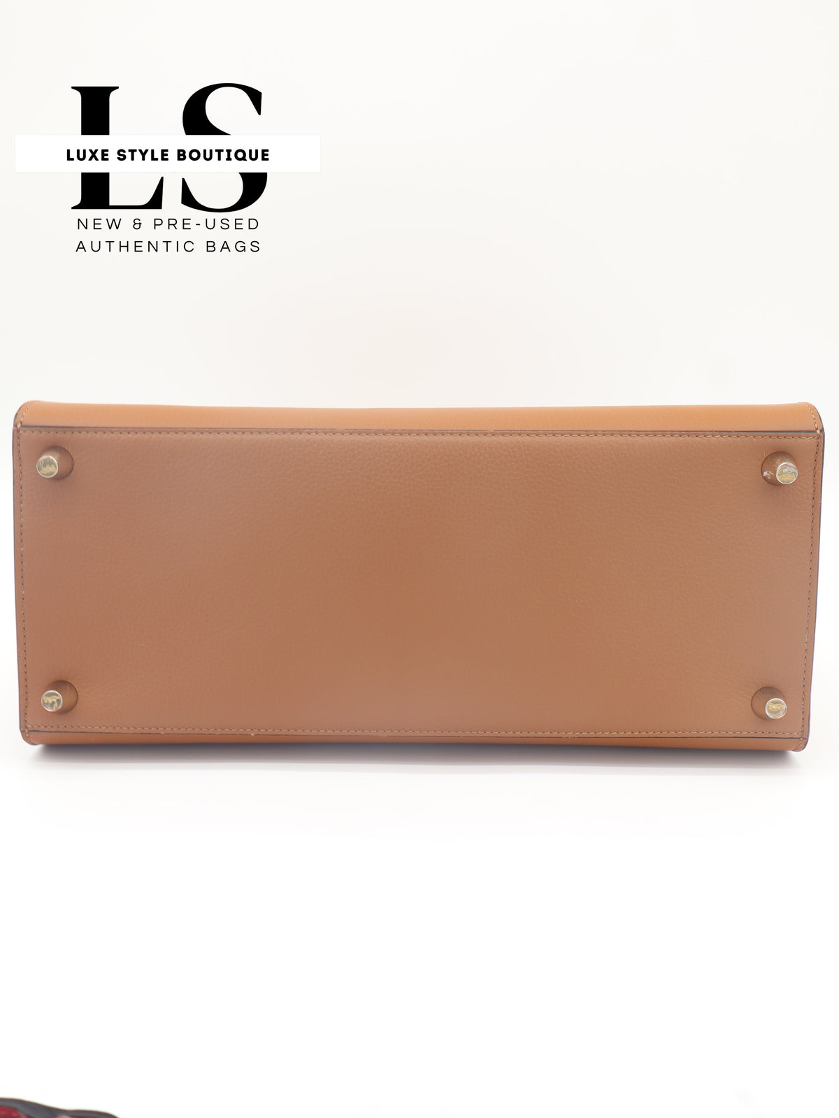 Louboutin Large Paloma Beige Calfskin Leather