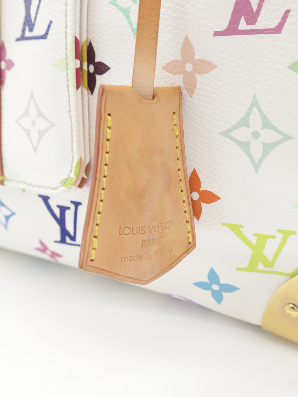 Louis Vuitton Speedy 30 Monogram Multicolor White