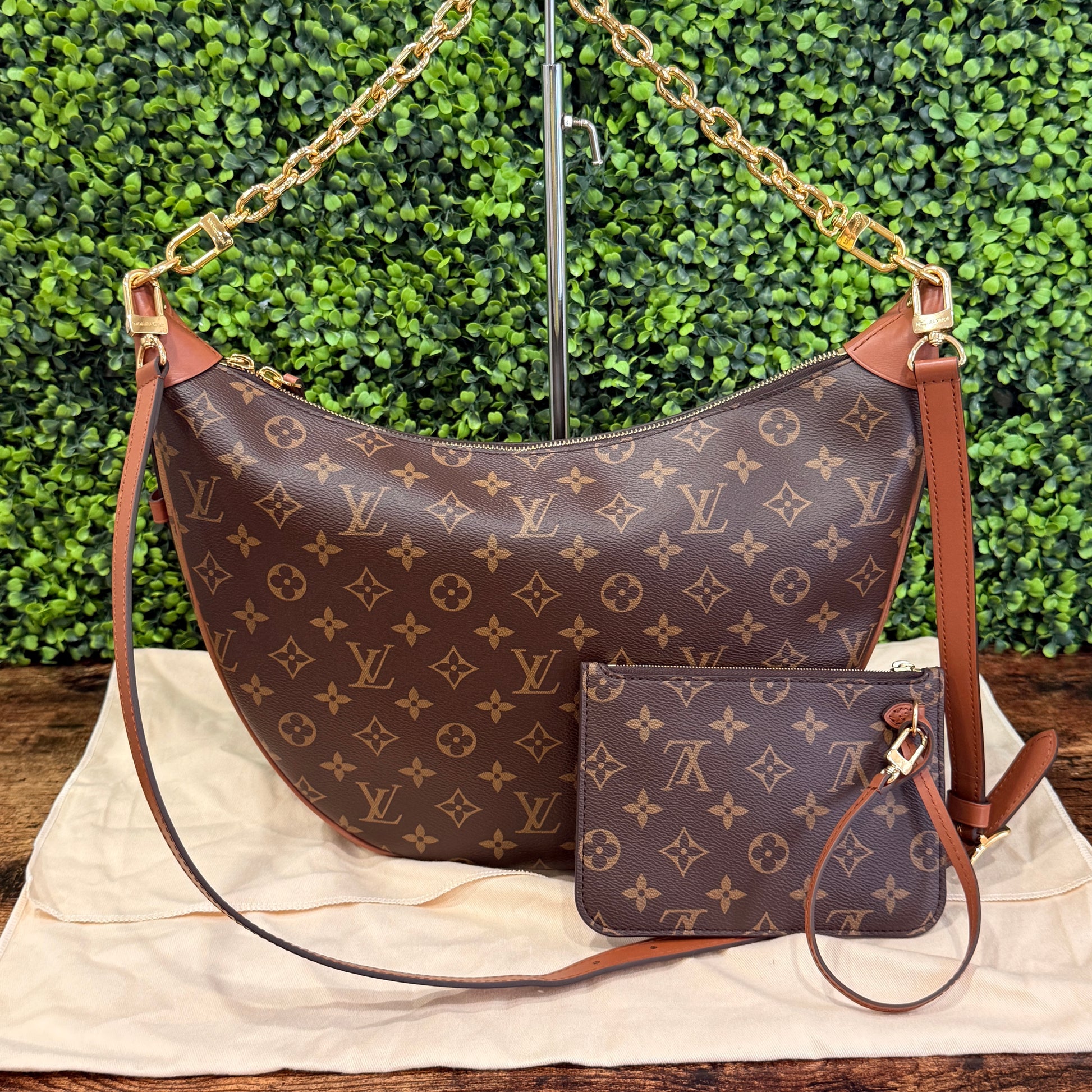 Louis Vuitton Loop Hobo Bag Monogram