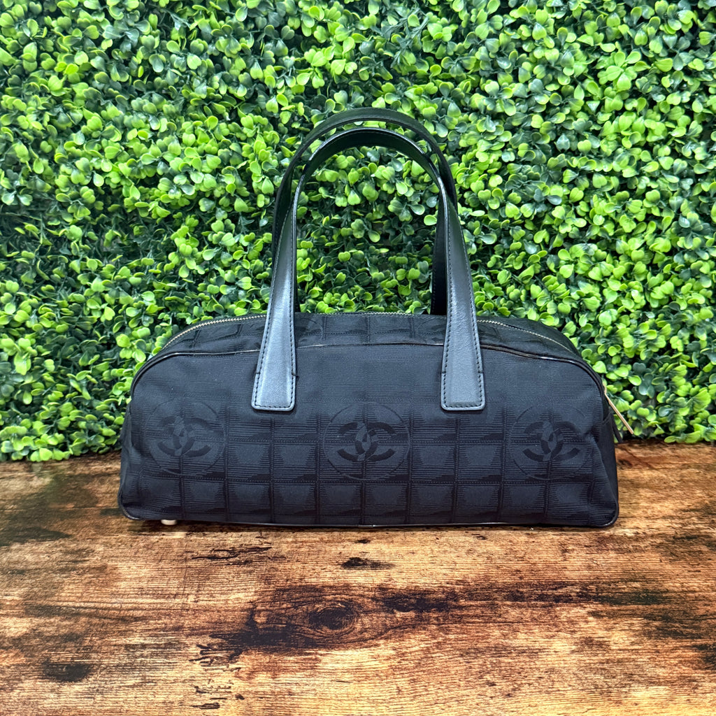 Chanel Nylon Travel Line Boston Bag