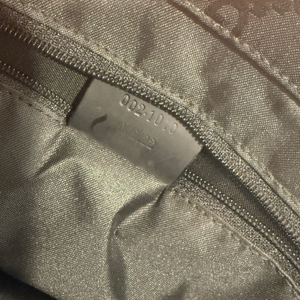 Gucci Black Bamboo Tote Bag