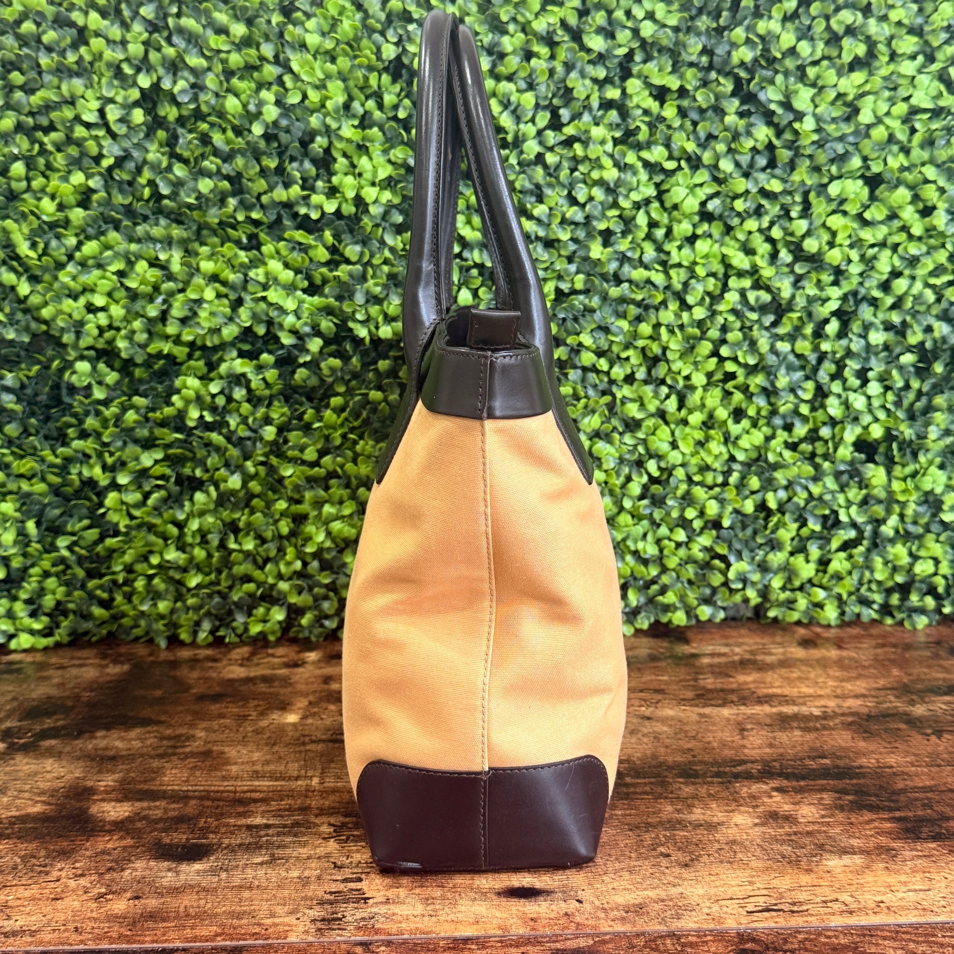 Gucci Vintage Web Sherry Line Tote Bag