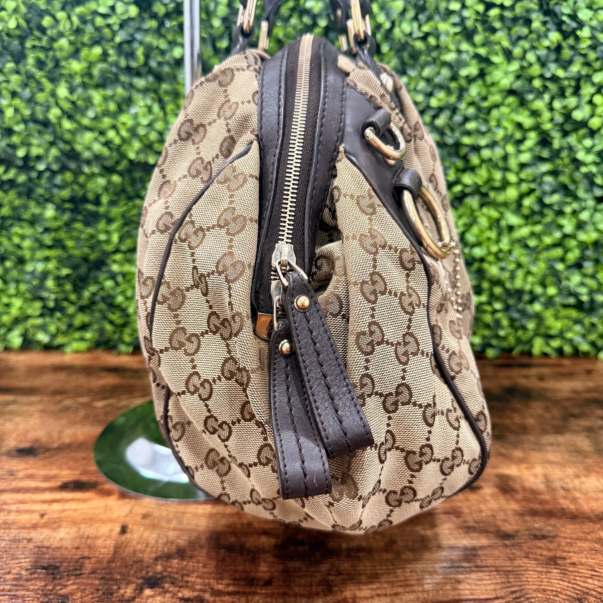 Gucci GG Canvas Sukey Brown