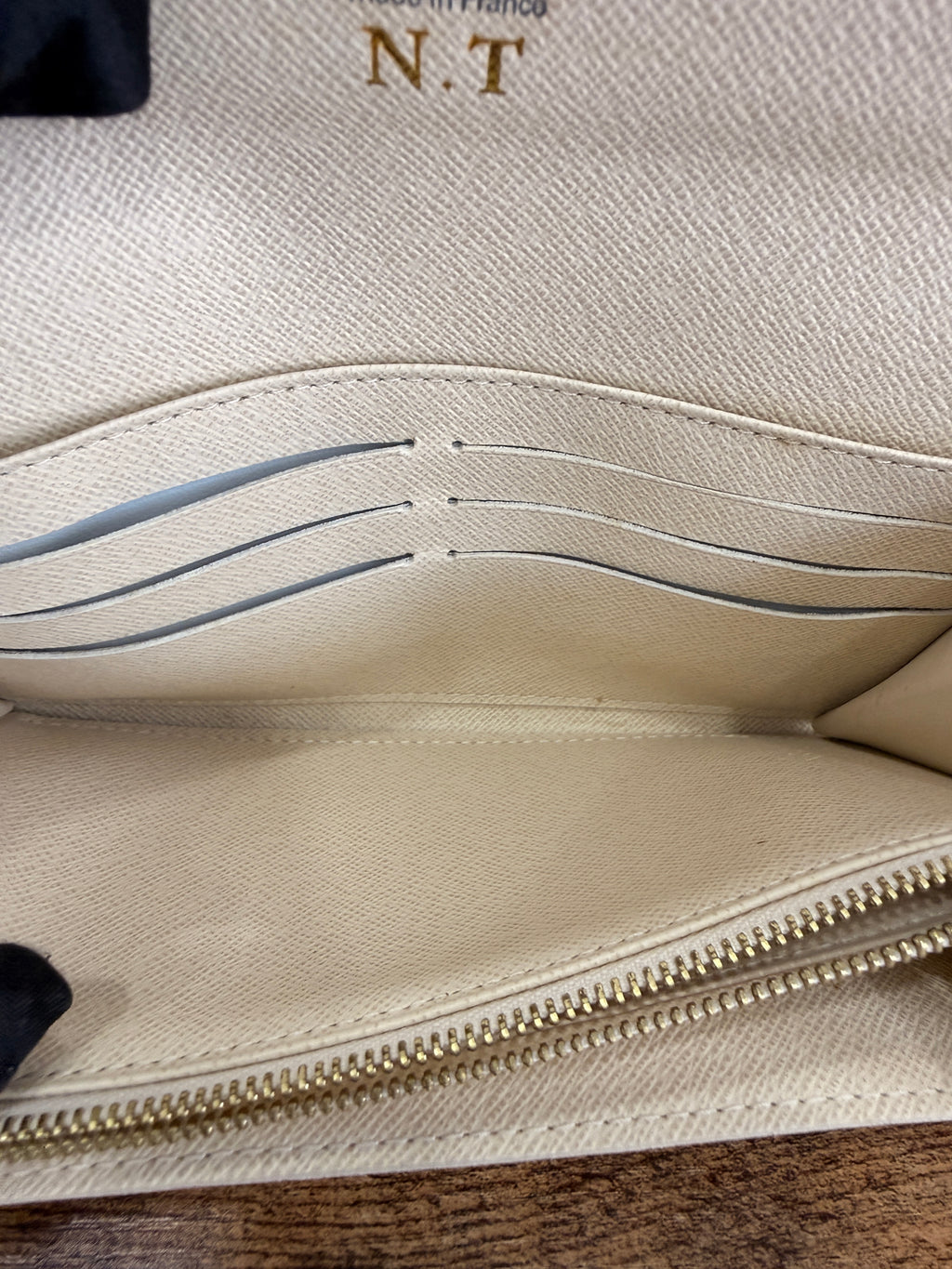 Louis Vuitton Sarah Wallet Damier Azur
