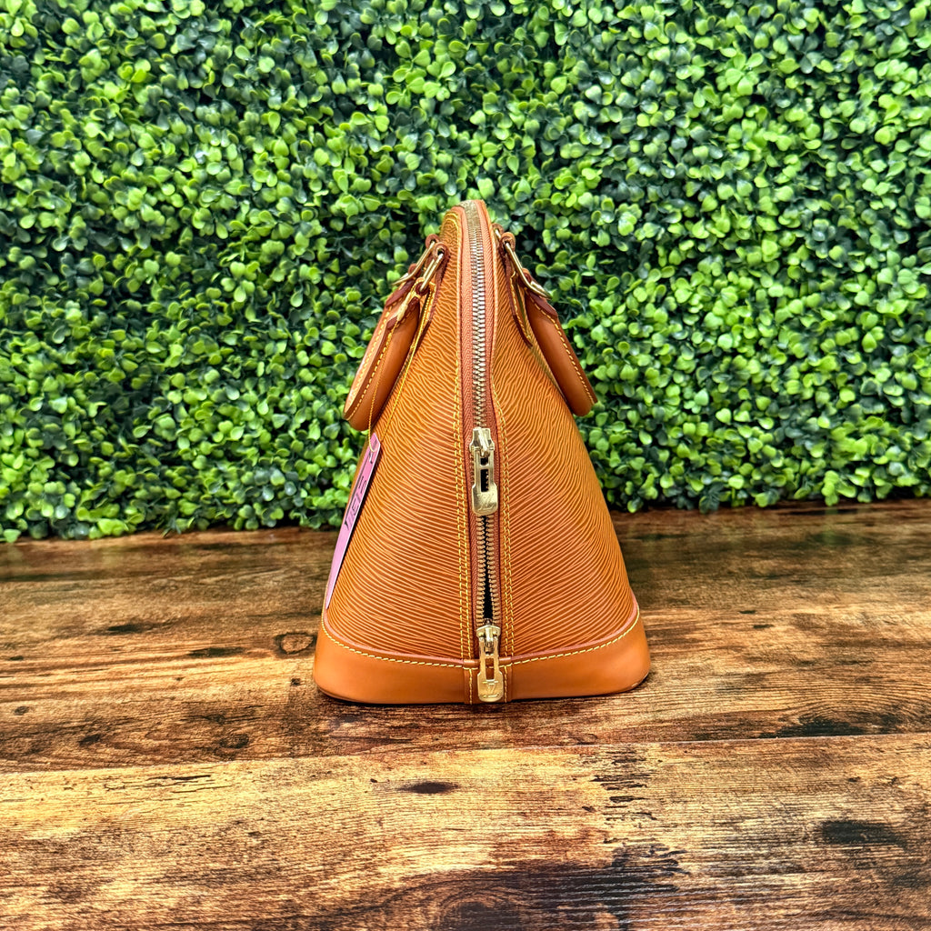 Louis Vuitton Tan Alma PM Epi