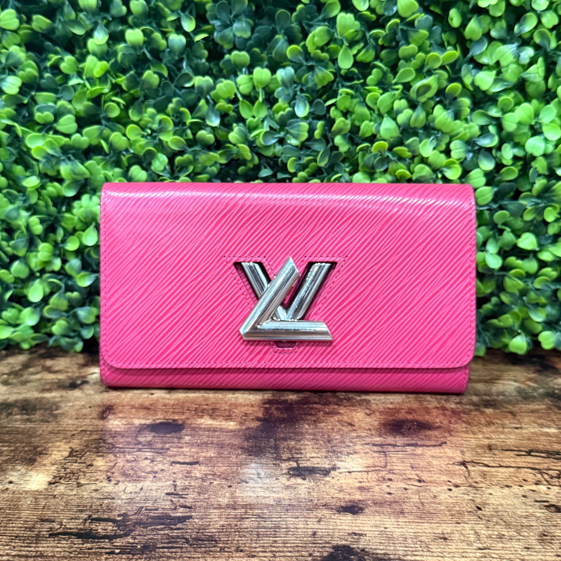 Louis Vuitton Hot Pink Twist Wallet