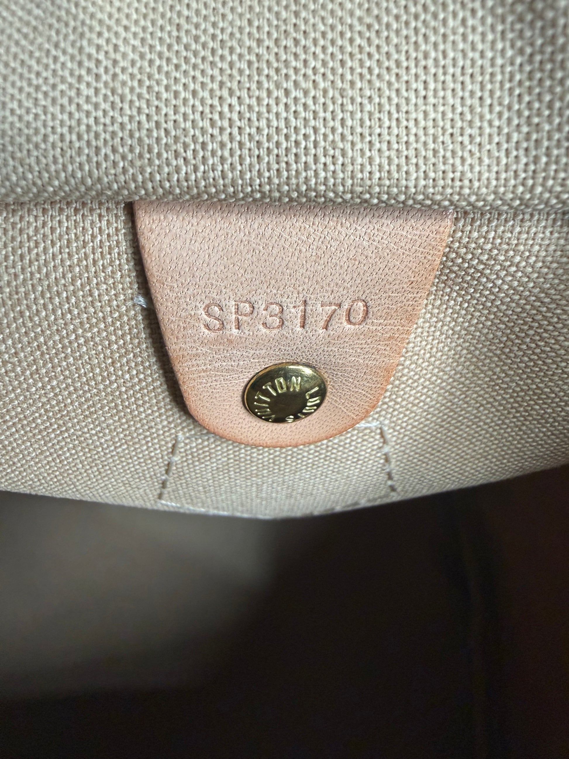 Louis Vuitton Speedy 30 Azur