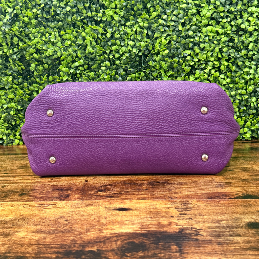 Salvatore Ferragamo Purple Sofia Bag