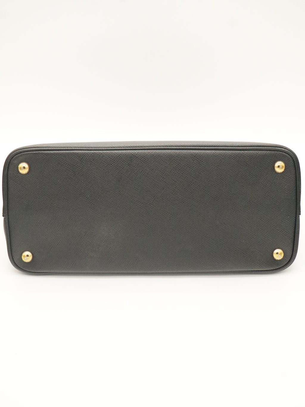 Prada Small Saffiano Leather Double Bag Black/Red