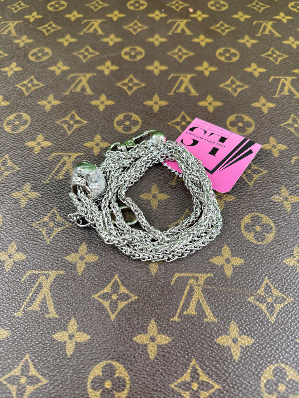 No-Brand Silver Chain Strap