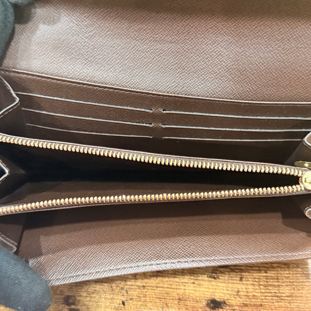 Louis Vuitton Long Wallet Damier Ebene