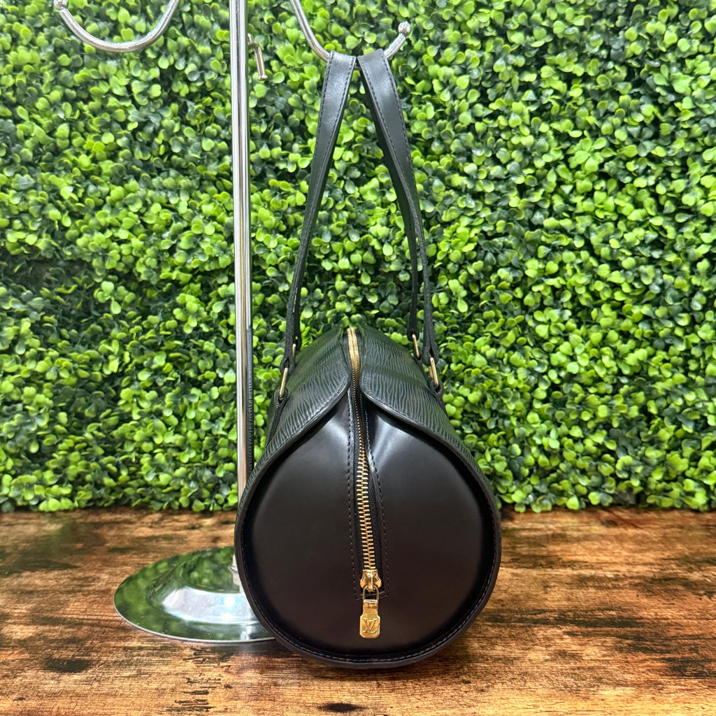 Louis Vuitton Epi Black Pavilion Handbag