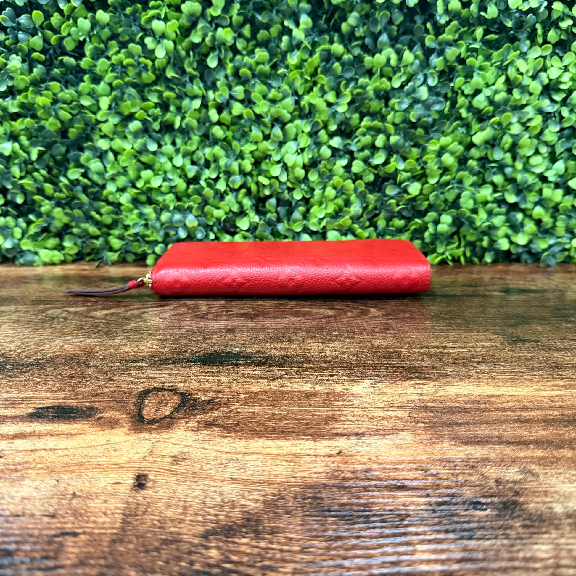 Louis Vuitton Monogram Red Empreinte Wallet