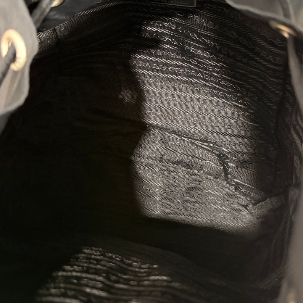 Prada Nylon Cinch Backpack