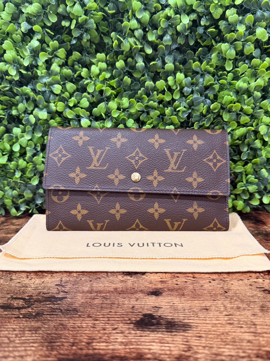 Louis Vuitton Porte Tresor International  Wallet Monogram