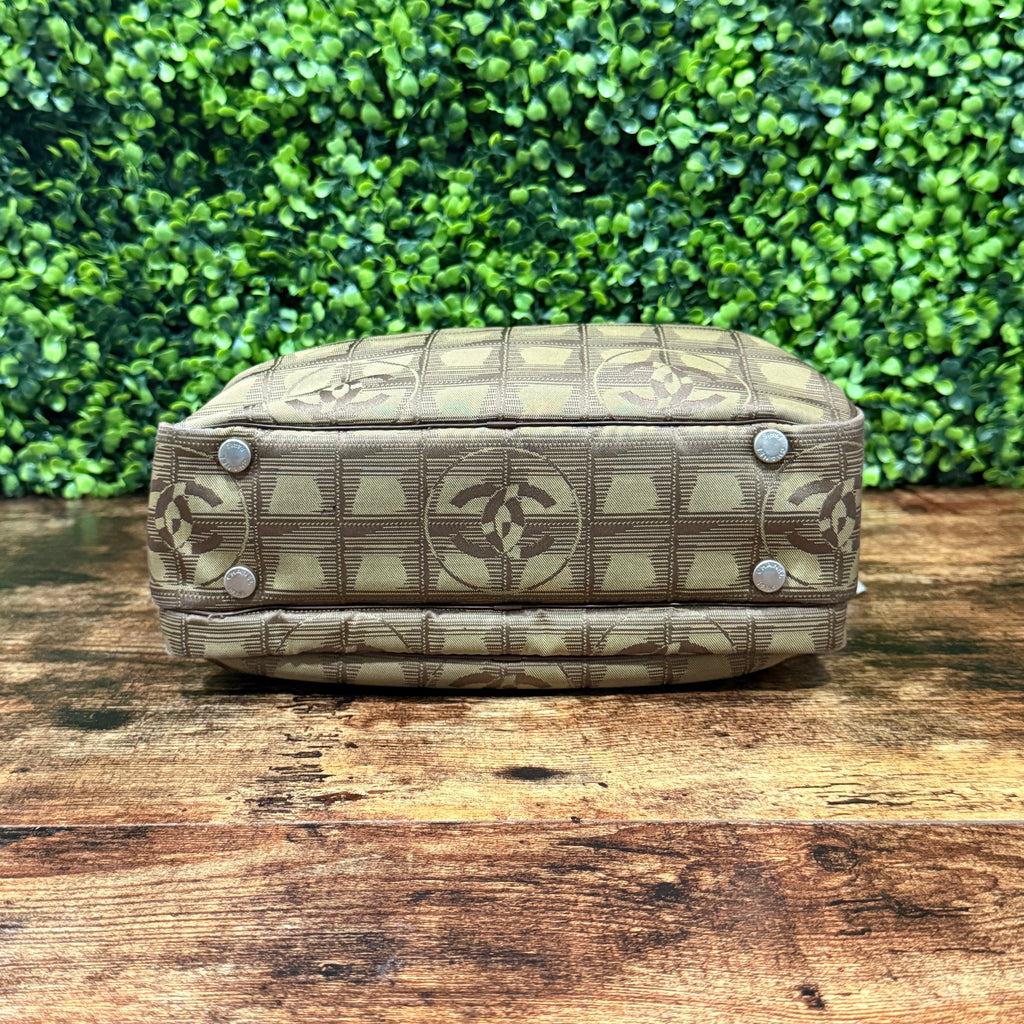 Chanel Choco Bar Travel Line Tote