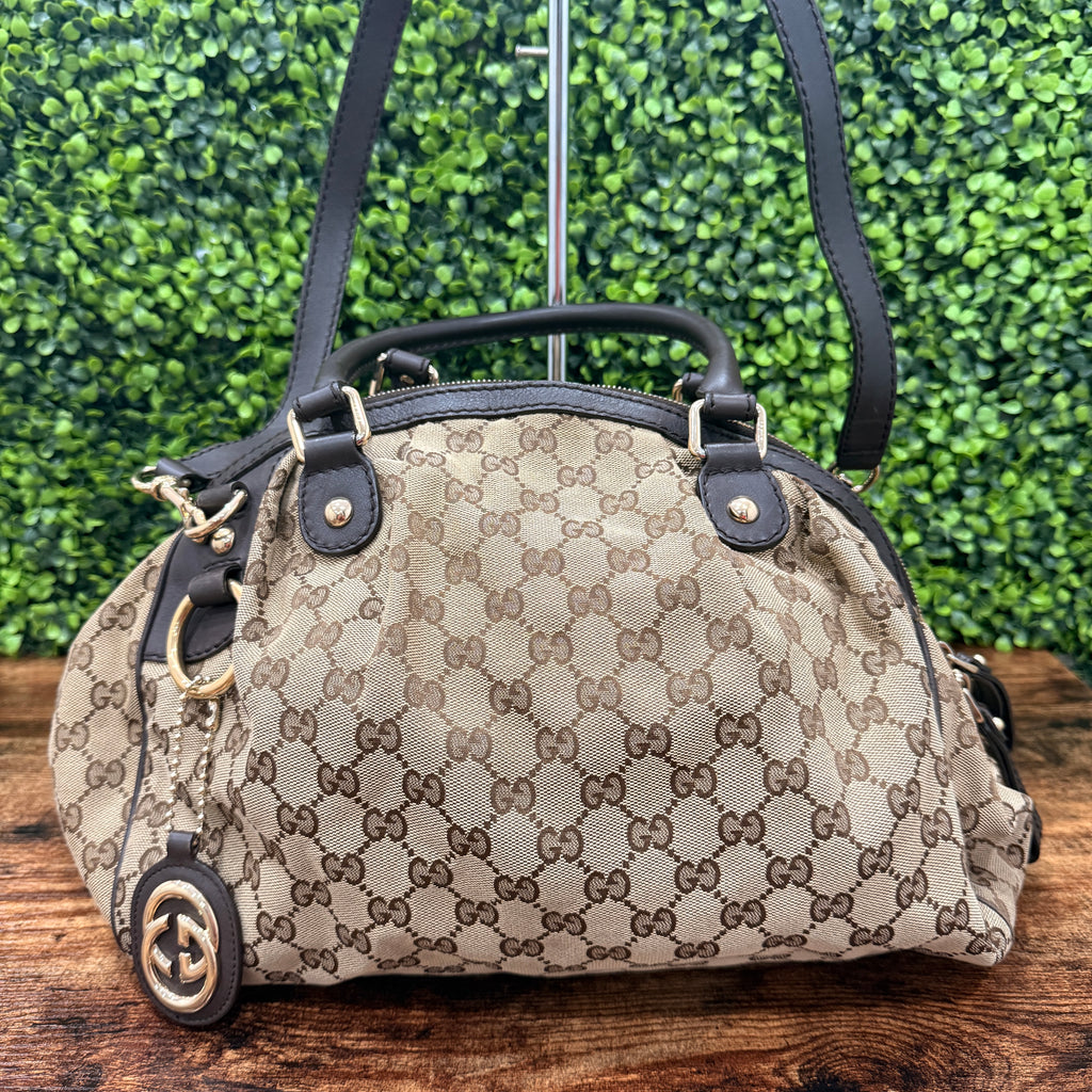 Gucci GG Canvas Sukey Brown