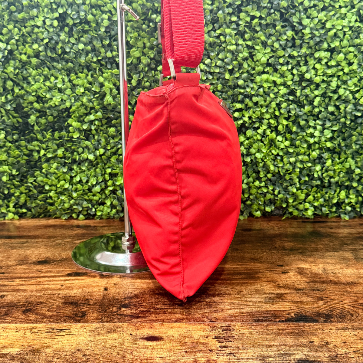 Prada Red Tessuto Nylon Bag