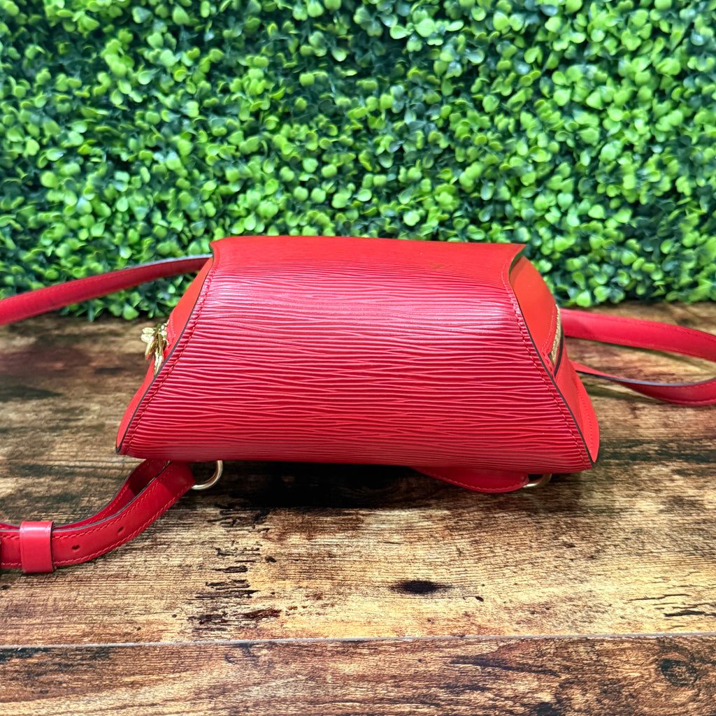Louis Vuitton Mabillon Backpack Epi Red