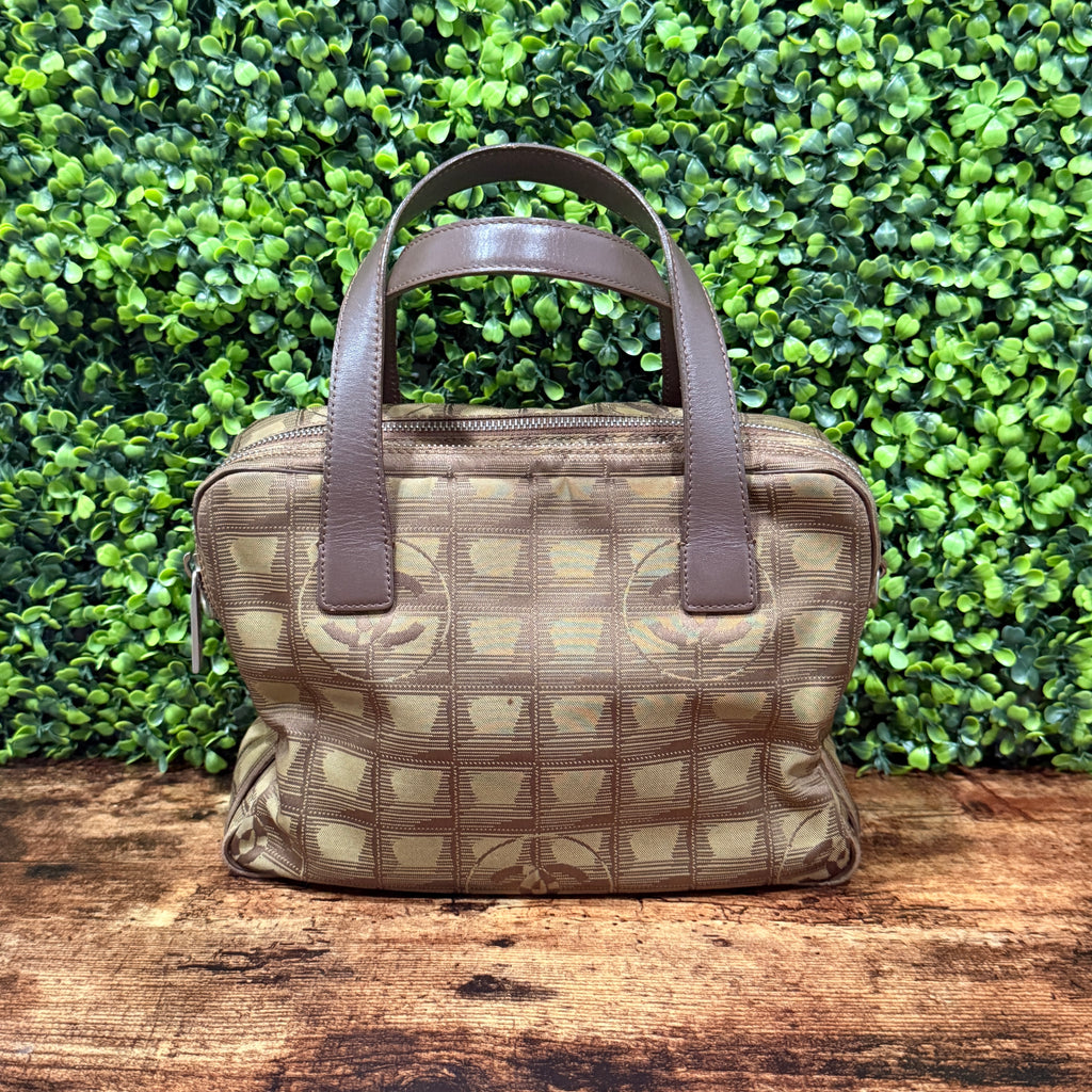 Chanel Choco Bar Travel Line Tote