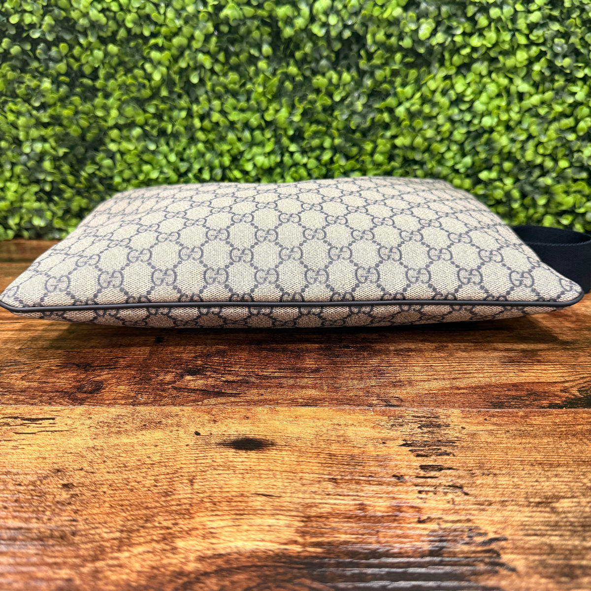 Gucci Canva Blue Crossbody