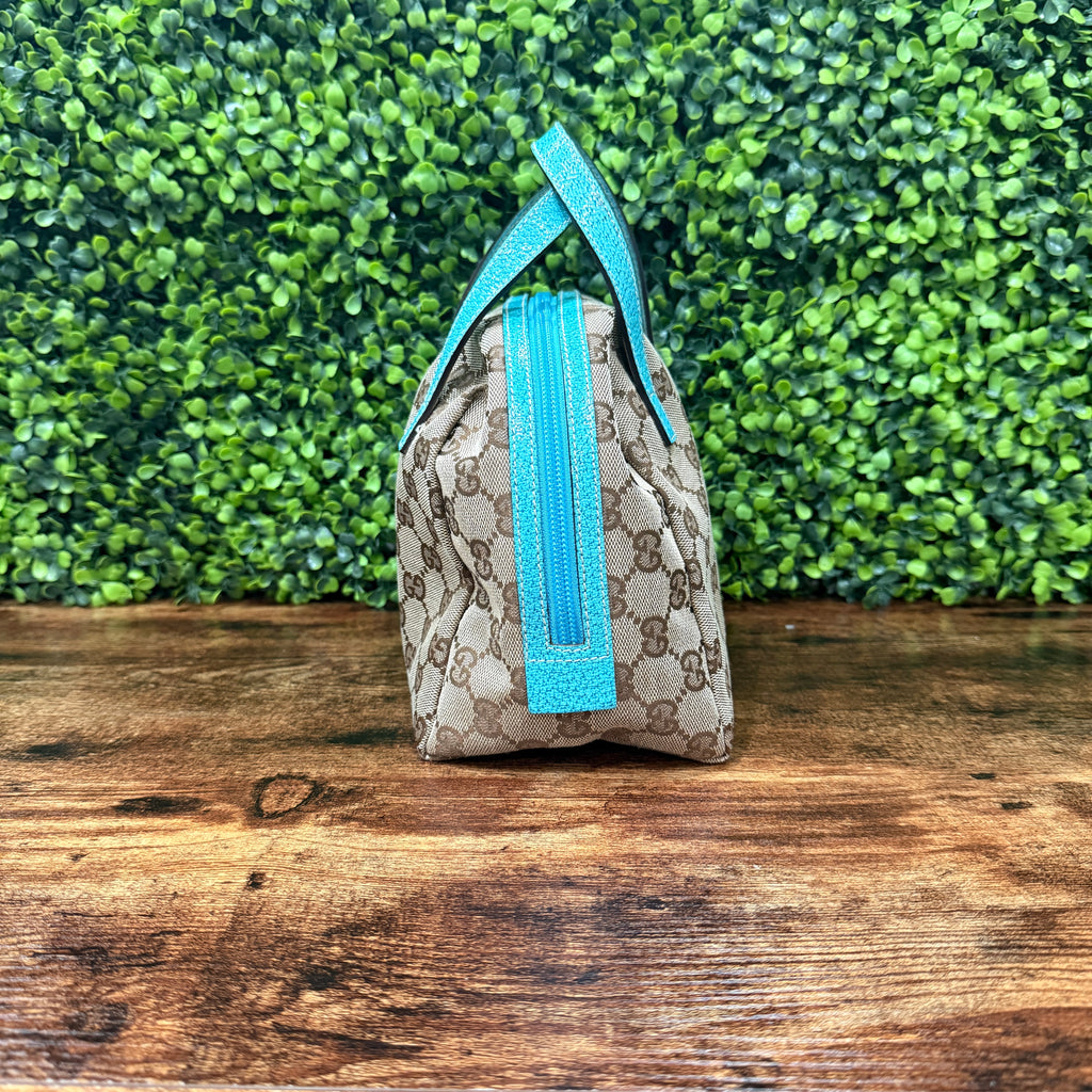 Gucci Canva Brown / Aqua