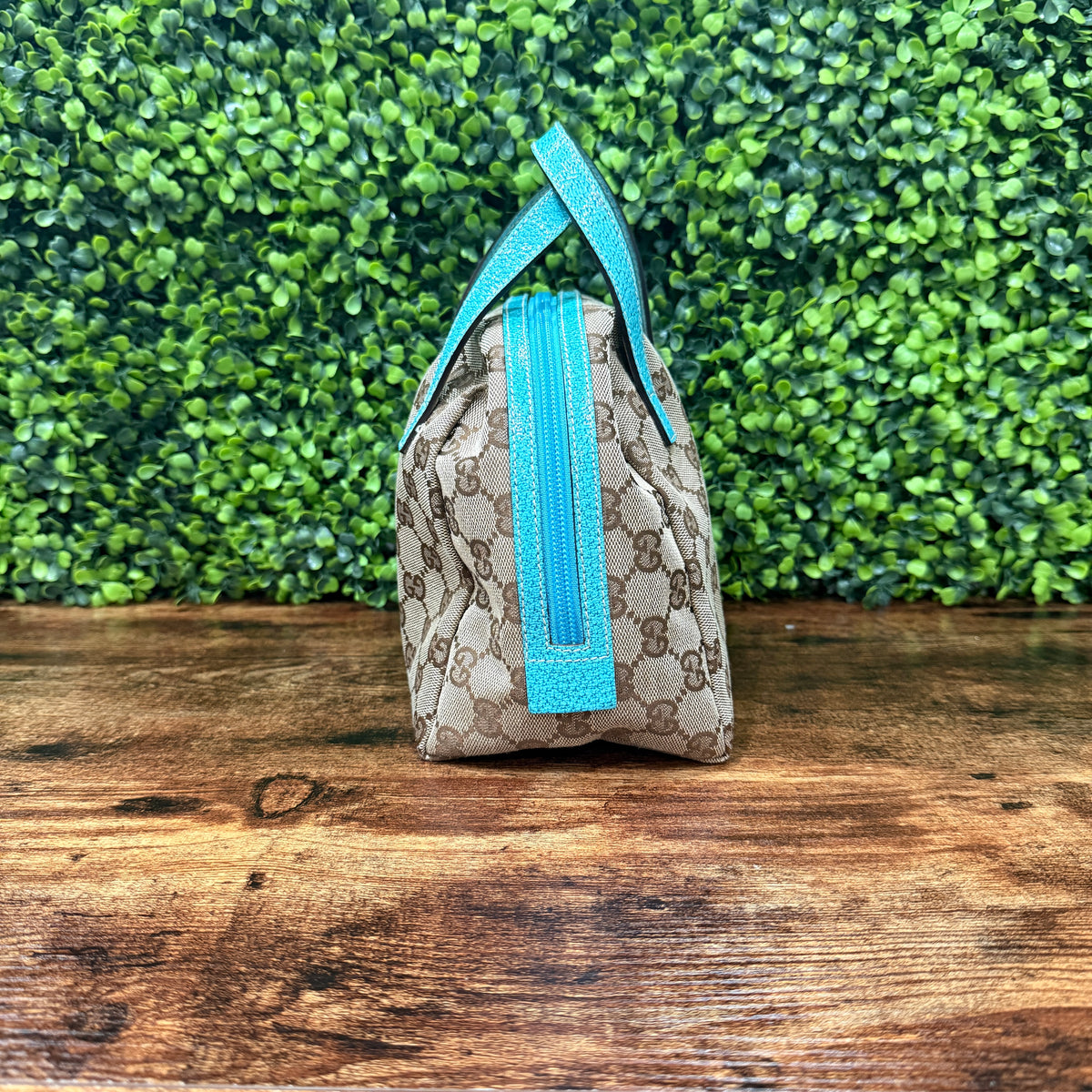 Gucci Canva Brown / Aqua