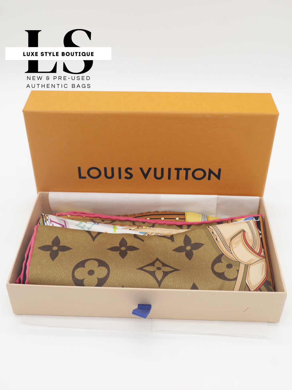 NEW Louis Vuitton x Takashi Murakami Monogram Multicolor Square 90