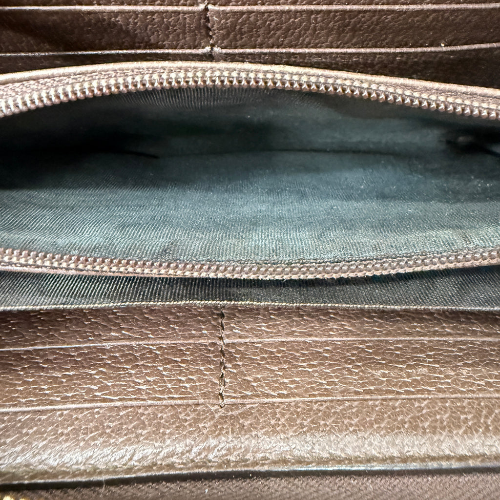 Gucci Ophidia Zip Around Wallet