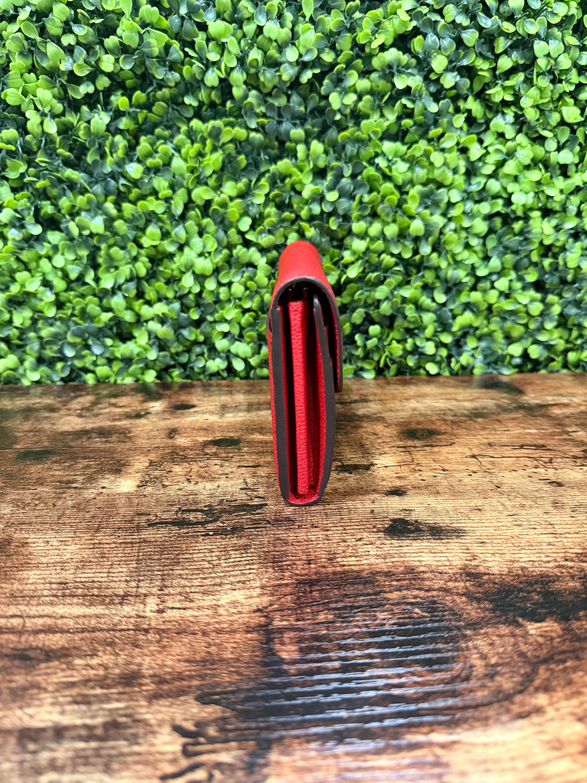 Louis Vuitton Wallet Empreinte Red